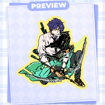 ZZZ: Harumasa | 3x3" sticker