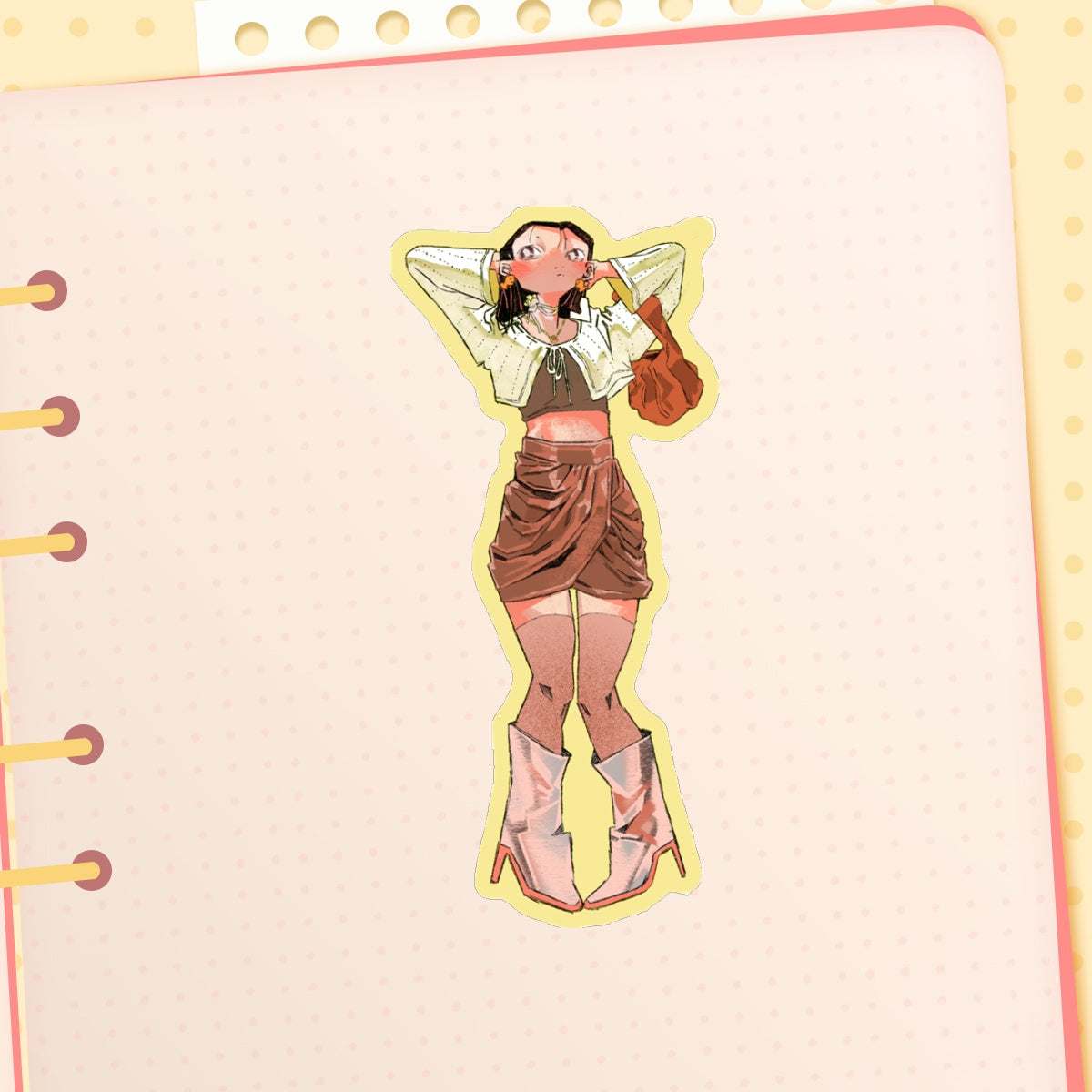 Girls Girls Girls: Winter | 3x3" sticker