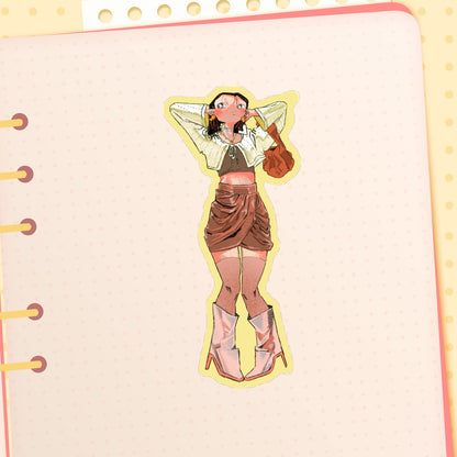 Girls Girls Girls: Winter | 3x3" sticker