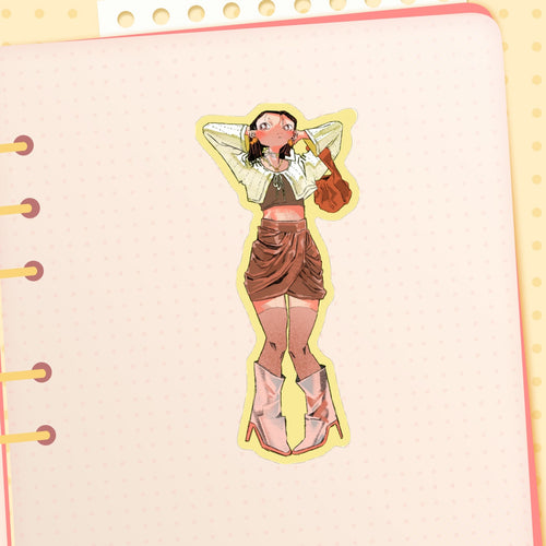 Girls Girls Girls: Winter | 3x3" sticker