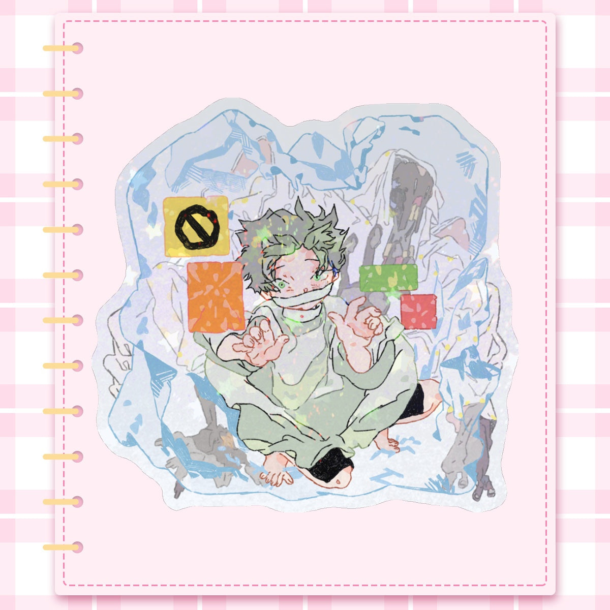 alnst: till | 3" holo sticker
