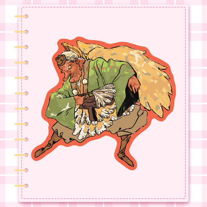 youkai: tengu | 3" sticker