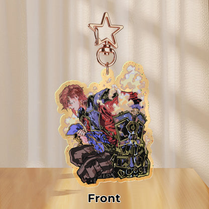 Arcane: Vi | 7cm glitter colour-edge charm