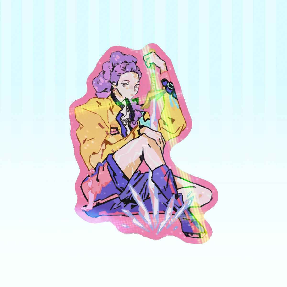 KPop Demon Hunters: Rumi | 3x3" sticker
