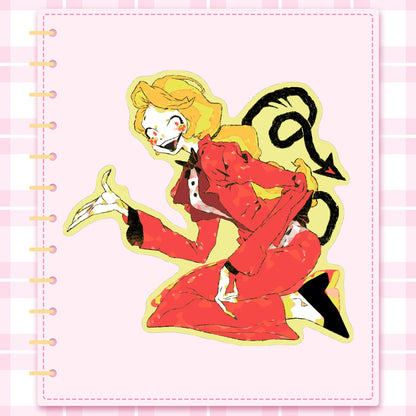 👹 🏨: charlie | 3" sticker