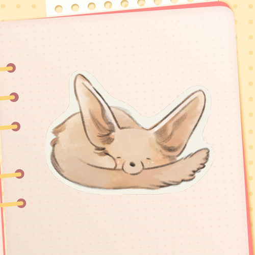 🦊: smol fox | 2.5" sticker