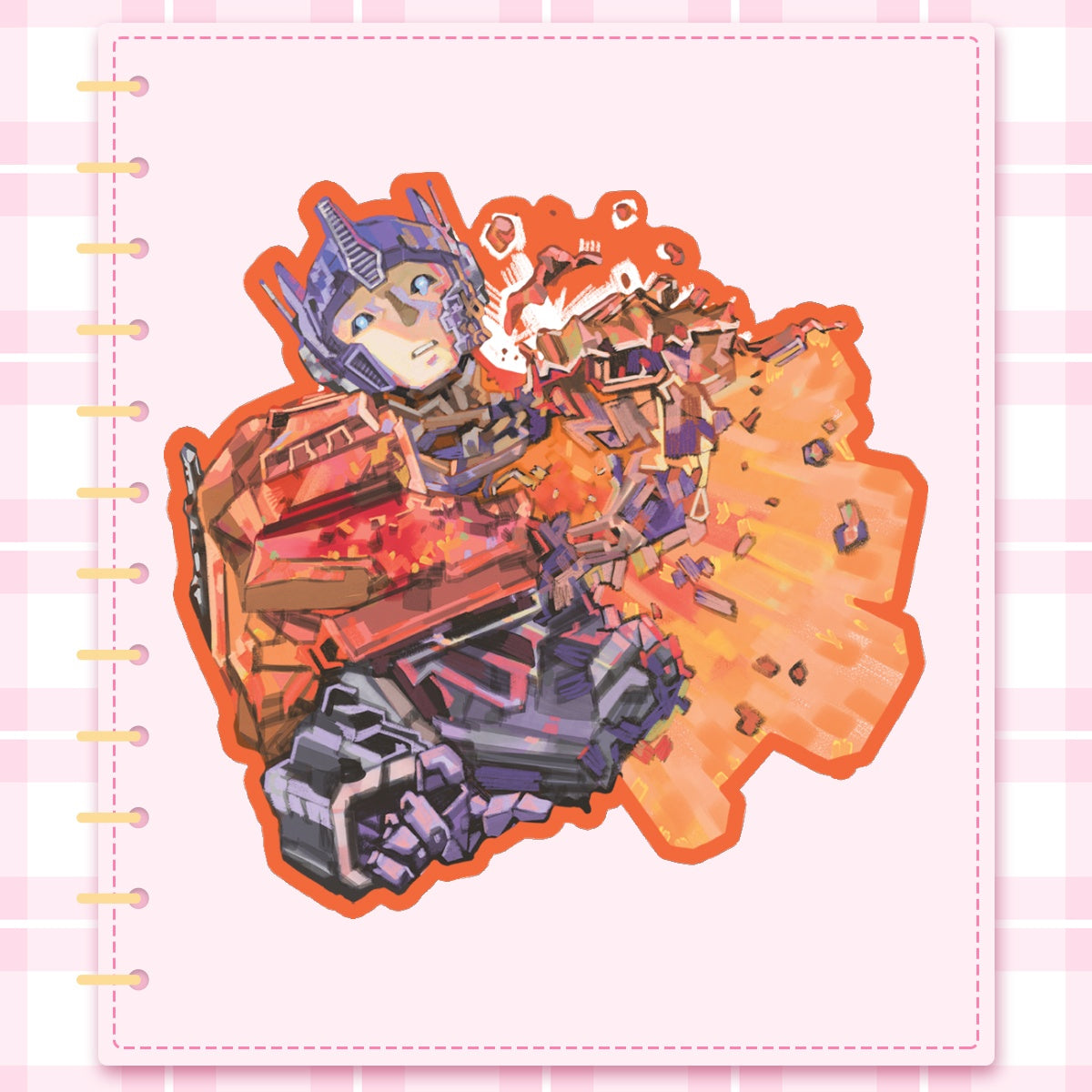 Transformers One: Optimus Prime | 3x3" sticker