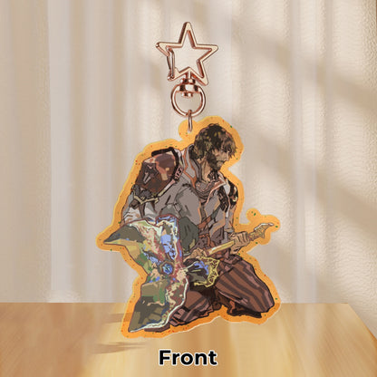 Arcane: Jayce | 7cm glitter colour-edge charm