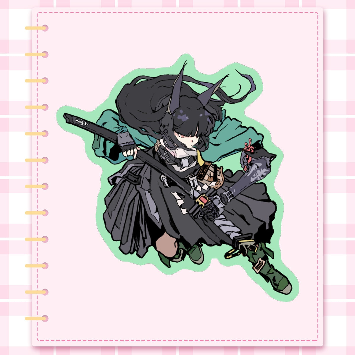 ZZZ: Miyabi | 3x3" sticker