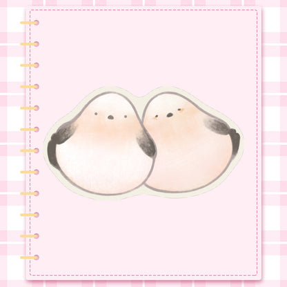 🐧: shima engas | 3" sticker