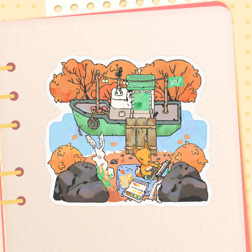 ac: redd | 3" sticker