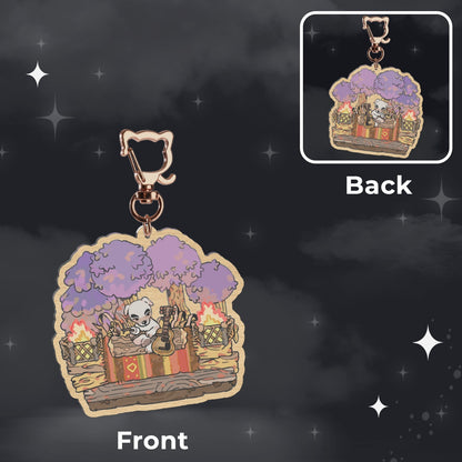 ac: kk slider | 2.75" wood charm