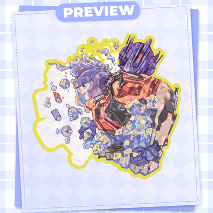 Transformers One: Orion Pax | 3x3" sticker