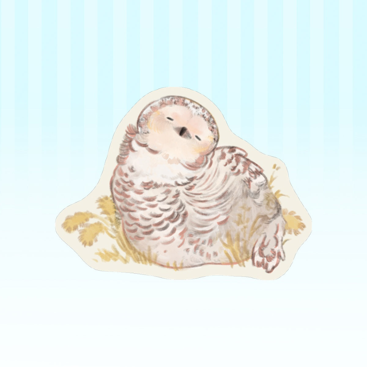 🐧: owl | 3" sticker