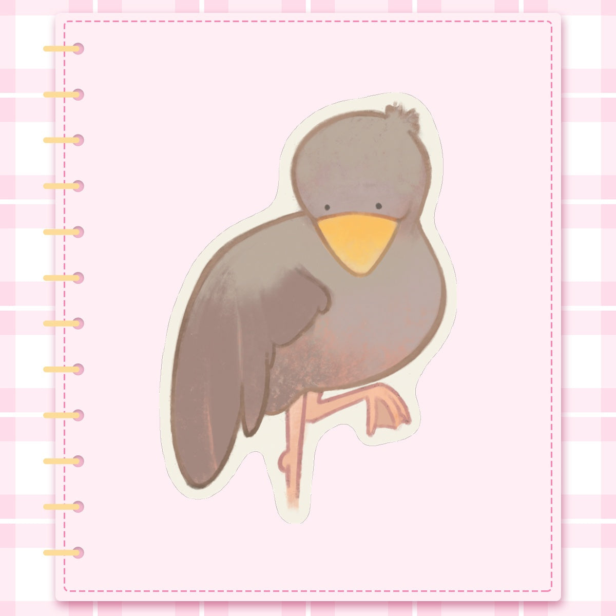 🐧: shoebill | 3" sticker