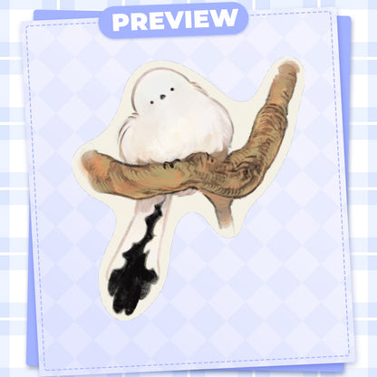 🐧: shima enga | 3" sticker