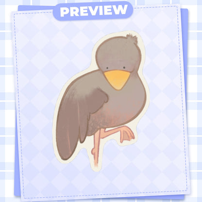 🐧: shoebill | 3" sticker