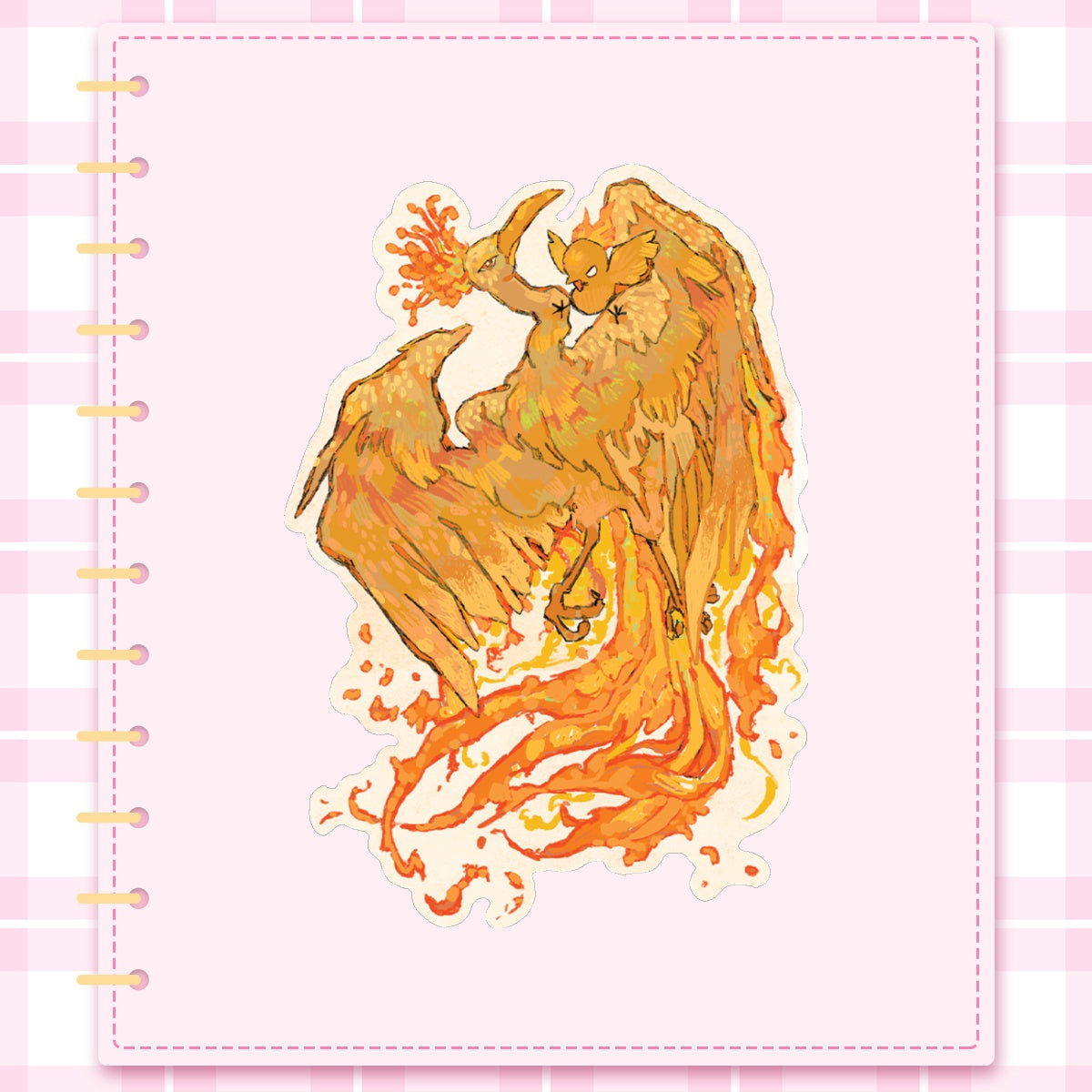 Pokemon: Moltres | 3x3" sticker