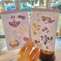 mushroom girls | 2 sticker sheets