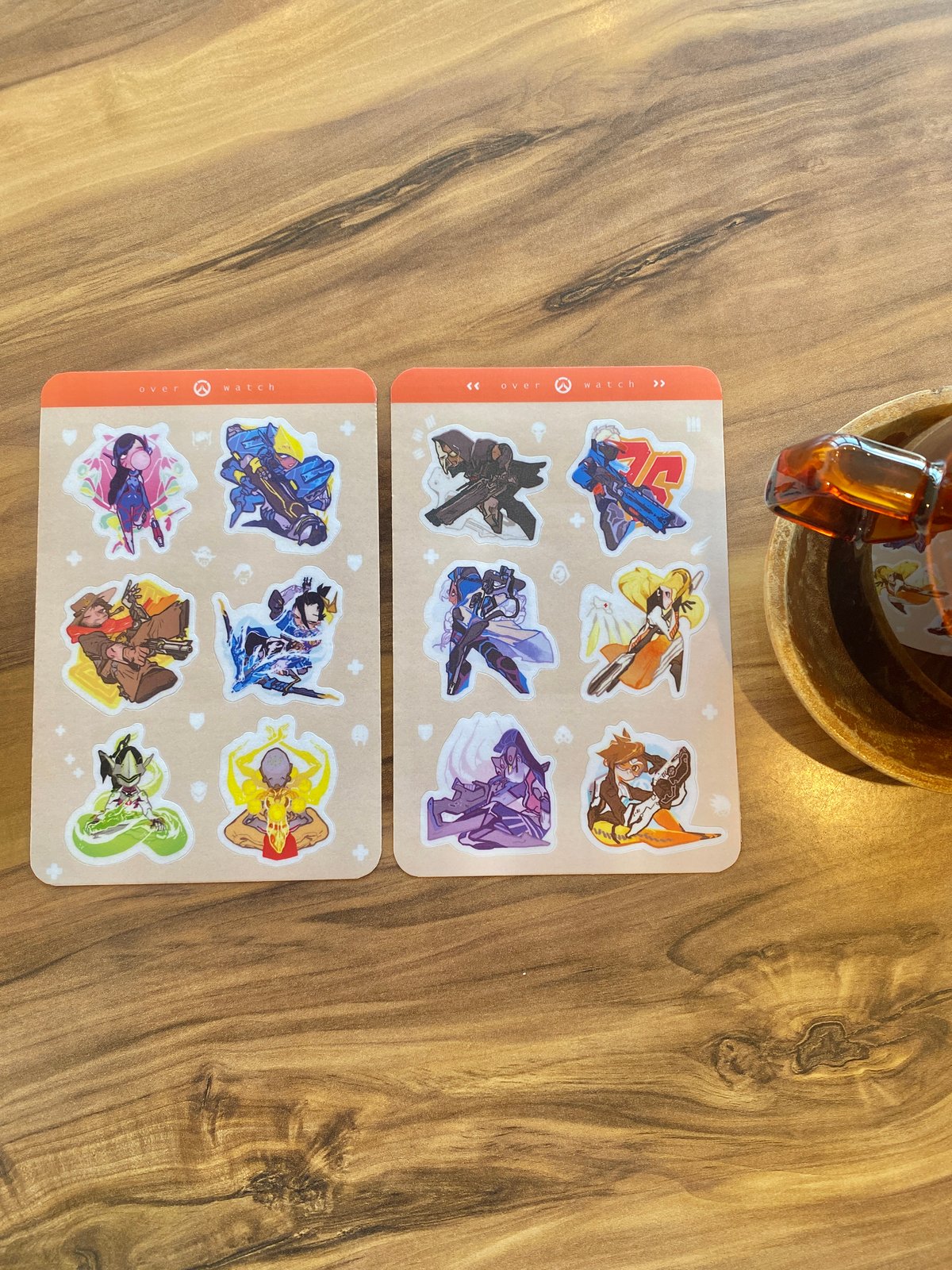 overwatch | 2 sticker sheets