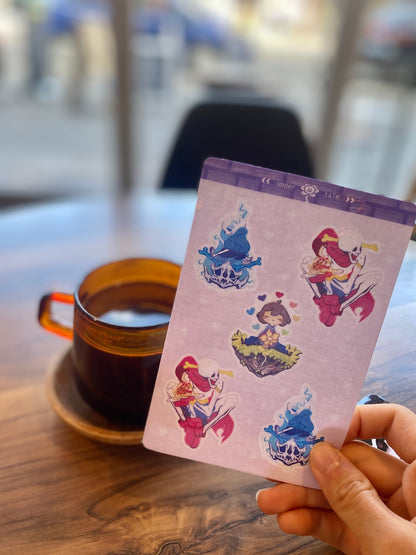 undertale | sticker sheet
