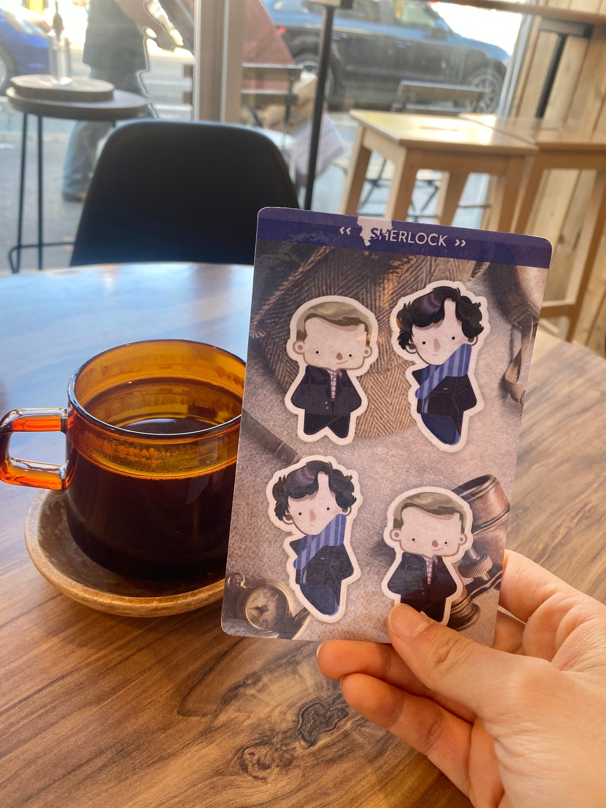 sherlock | sticker sheet