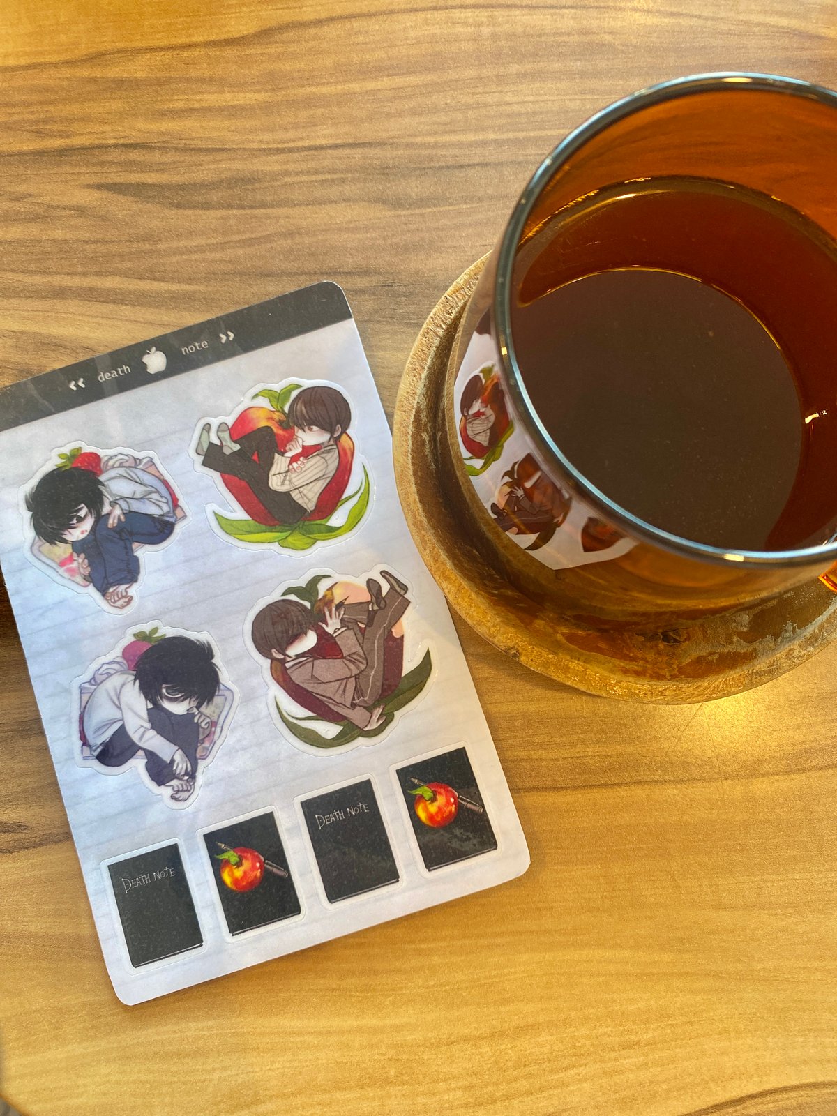 death note | sticker sheet