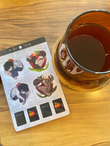 death note | sticker sheet