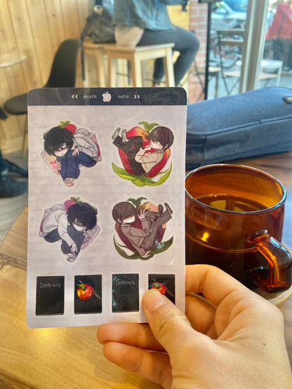 death note | sticker sheet