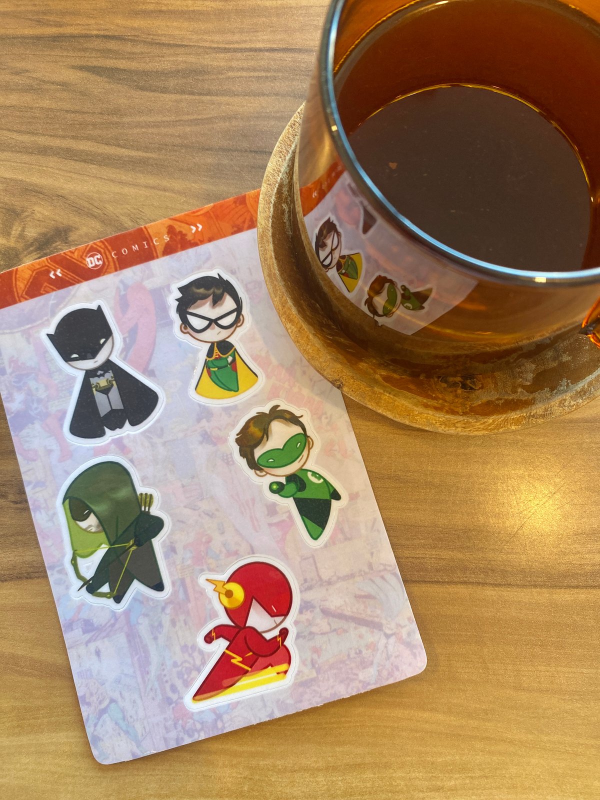 dc | sticker sheet