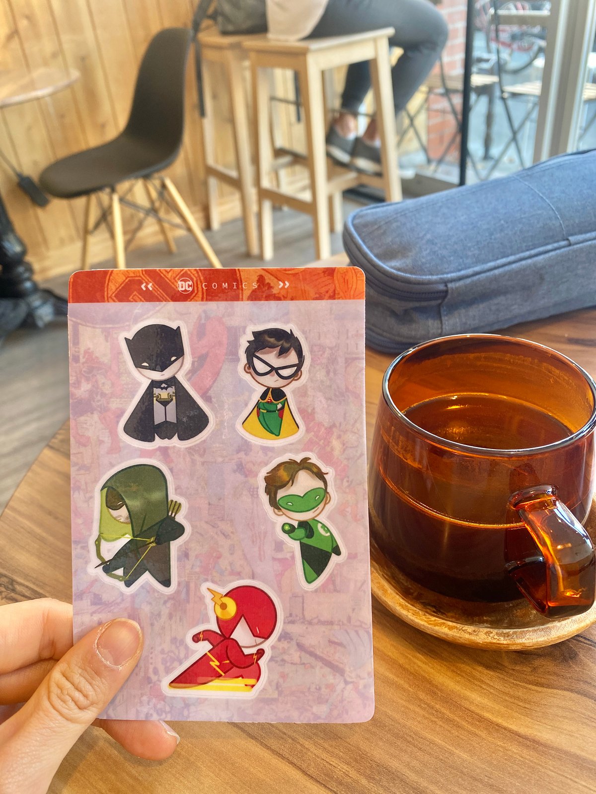 dc | sticker sheet
