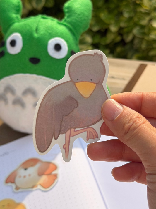 🐧: shoebill | 3" sticker