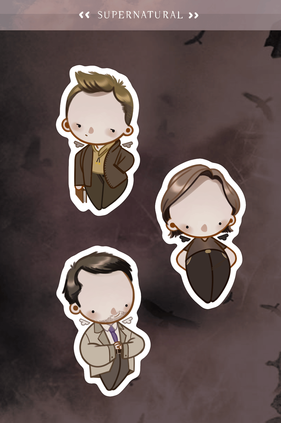 supernatural | sticker sheet