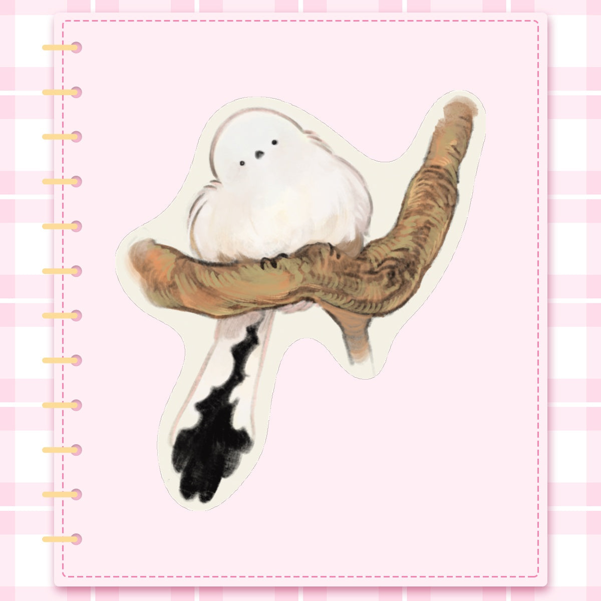 🐧: shima enga | 3" sticker