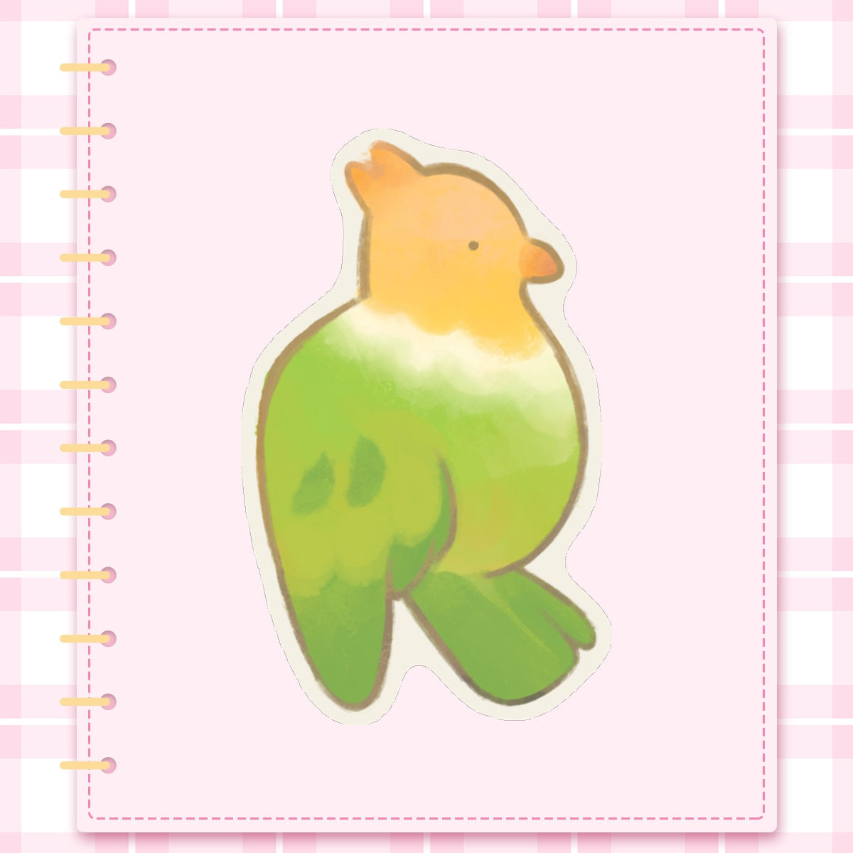🐧: budgie | 2.5" sticker