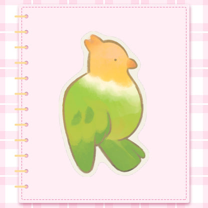 🐧: budgie | 2.5" sticker