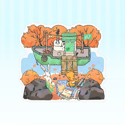 ac: redd | 3" sticker