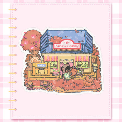 ac: tom nook | 3" sticker
