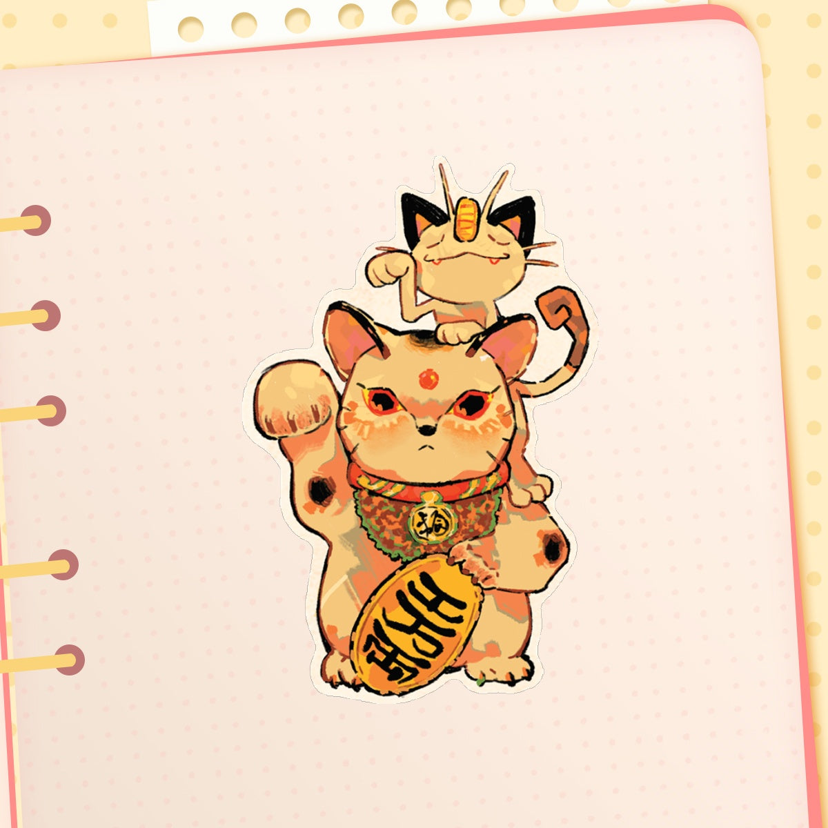 Pokemon: Meowth | 3x3" sticker