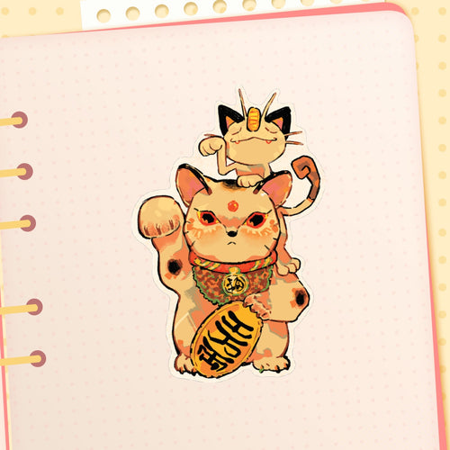 Pokemon: Meowth | 3x3" sticker