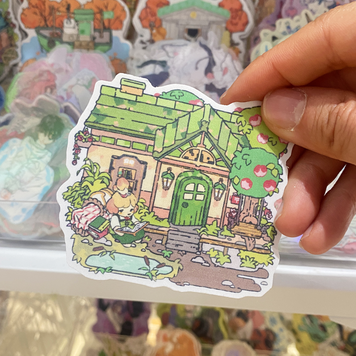 ac: isabelle | 3" sticker