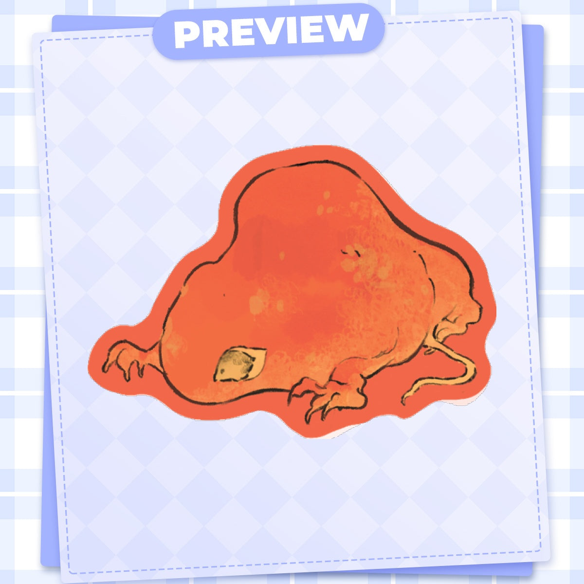 youkai: embryo | 2" sticker