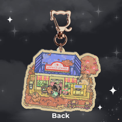 ac: tom nook | 2.75" wood charm