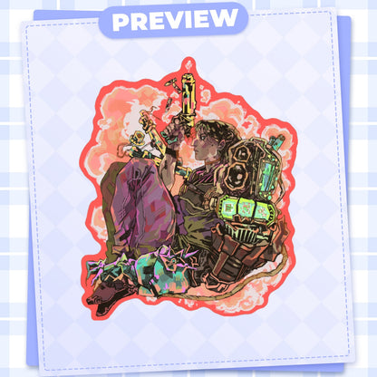 🔫: sevika | 3" sticker