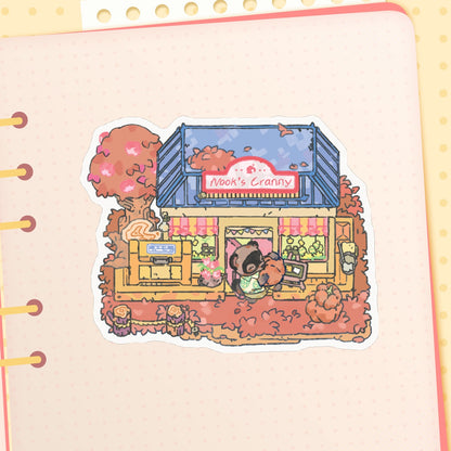 ac: tom nook | 3" sticker