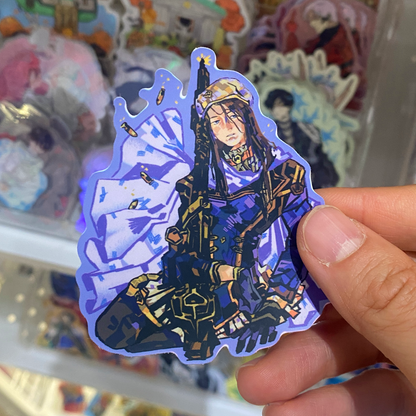 🔫: caitlyn | 3" sticker