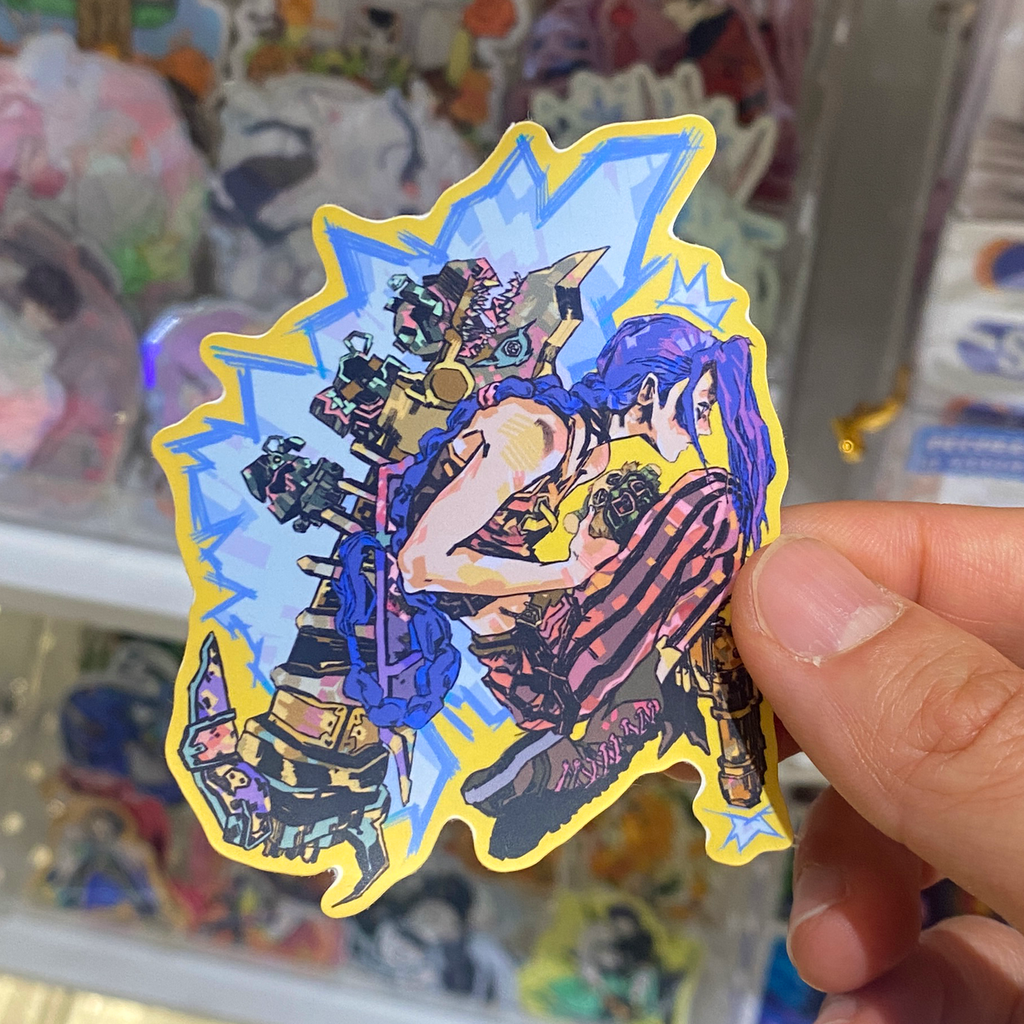 🔫: jinx | 3" sticker