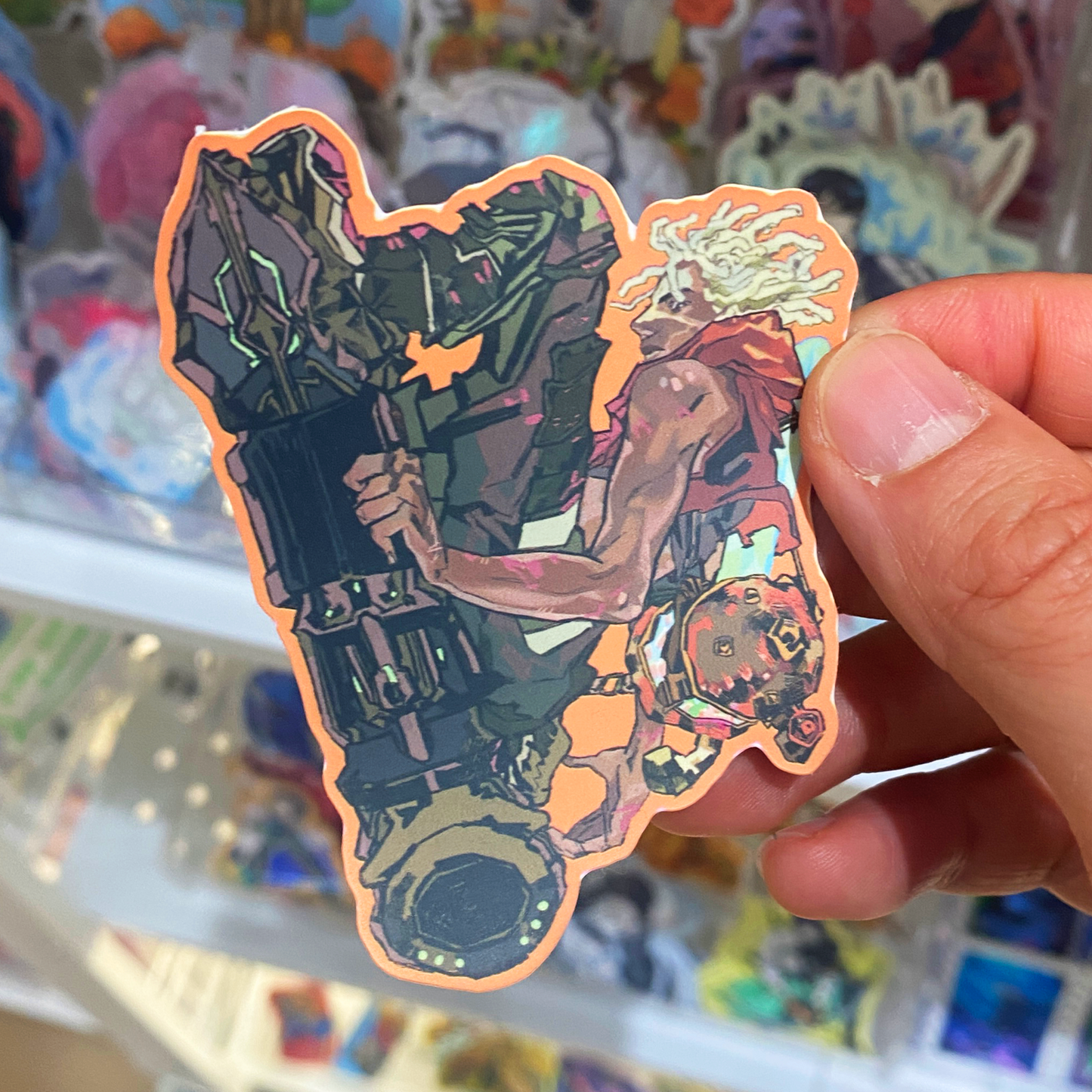 🔫: ekko | 3" sticker