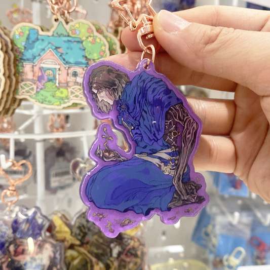 🔫: viktor | 2.75" glitter colour-edge charm
