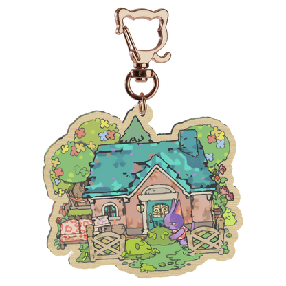 ac: bob | 2.75" wood charm